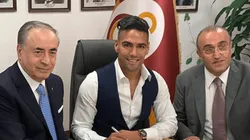 Falcao tuvo que subir un fotón a Instagram porque nunca vivió mejor recibimiento que en Galatasaray
