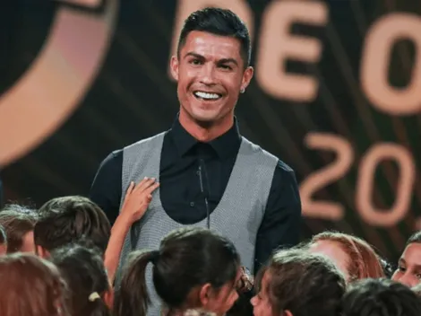 Cristiano Ronaldo también tuvo su premio de la semana y Georgina Rodríguez lo felicitó