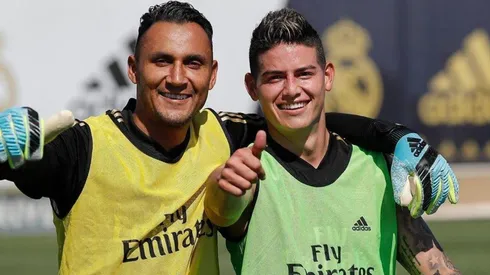 El mensaje de James Rodríguez a Keylor Navas tras su salida del Real Madrid