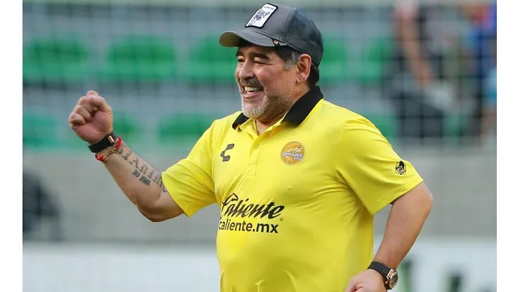 Diego Armando Maradona en Dorados de Sinaloa.