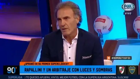 Ruggeri cargó contra el colombiano Fabra.