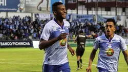 Mushuc Runa vs. Macará por la LigaPro de Ecuador.