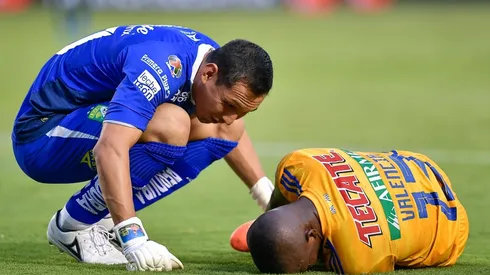 Valencia sufrió una lesión en el duelo ante León. (Foto: Jam)