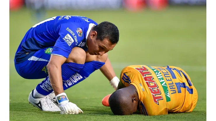 Valencia sufrió una lesión en el duelo ante León. (Foto: Jam)