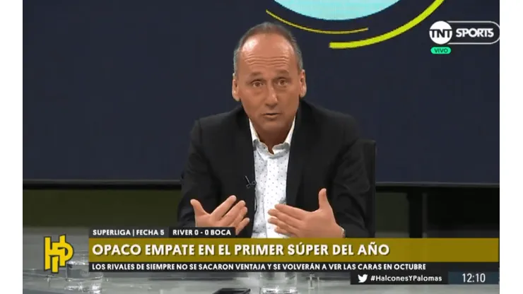 Martín Costa habló sobre el partido de Boca contra River: "Sentí vergüenza"