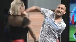 Quién es la periodista que bailó cuarteto en vivo con Cholo Guiñazú