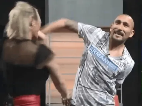 Quién es la periodista que bailó cuarteto en vivo con Cholo Guiñazú