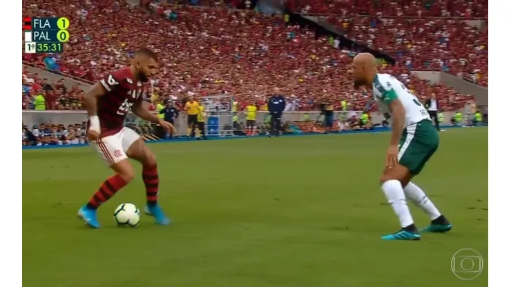 La magia de Gabriel Barbosa.