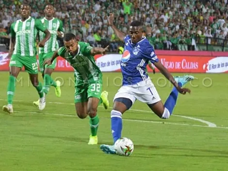 Millos lo ganaba, se descuidó y terminó empatando con Nacional en Medellín