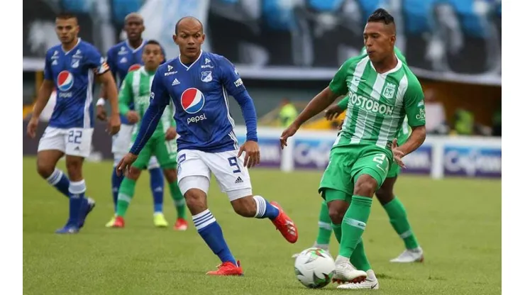 Nacional vs. Millonarios por la fecha 9 de la Liga Águila II-2019.