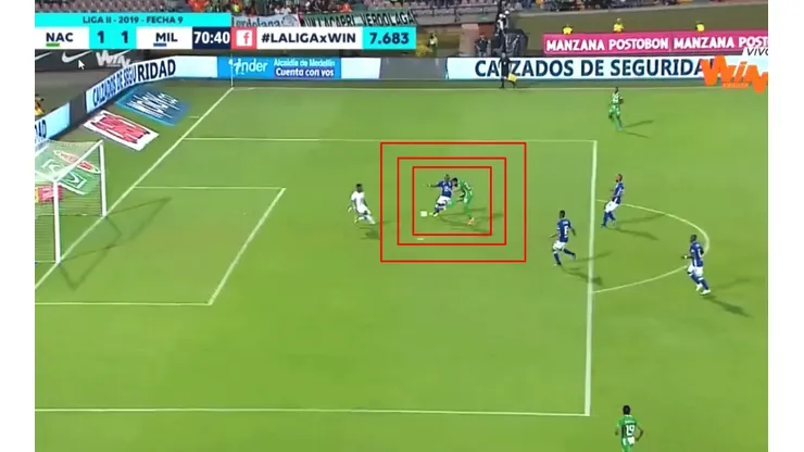 Así fue el gol de Patricio Cucchi para el empate del Verdolaga.