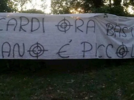 Para temer: dura y repudiable amenaza de los ultras de Inter para Icardi