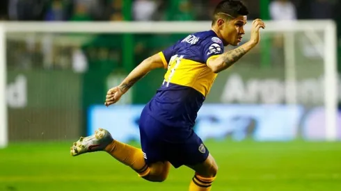 Jorman Campuzano, jugador de Boca Juniors de Argentina.