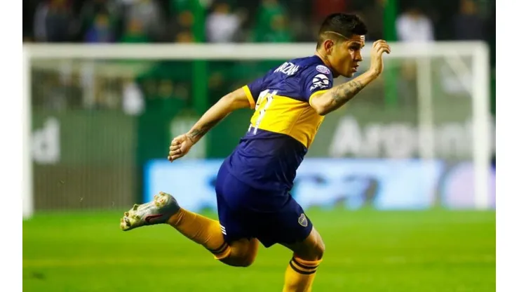 Jorman Campuzano, jugador de Boca Juniors de Argentina.