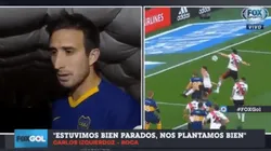 Foto de Izquierdoz, jugador de Boca.