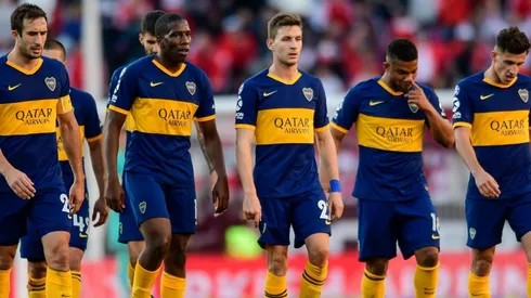 Foto de los jugadores de Boca.