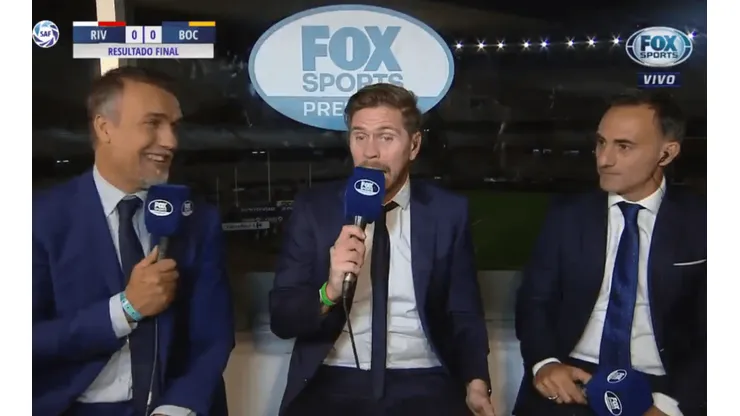 Foto de Sebastián Vignolo en Fox Sports.