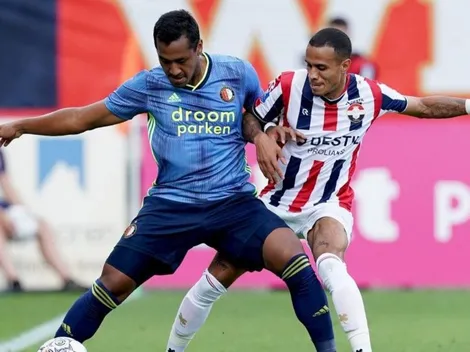 Indiscutible: Tapia jugó los 90' en el primer triunfo del Feyenoord en la Eredivisie de Holanda