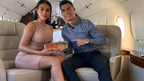 Cristiano subió video entrenando pero es imposible no distraerse con Georgina Rodríguez
