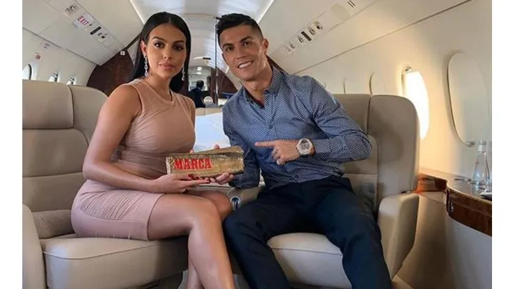 Cristiano subió video entrenando pero es imposible no distraerse con Georgina Rodríguez