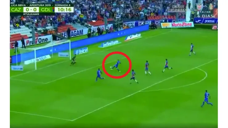 Contraataque letal y gol de Rodríguez para Cruz Azul