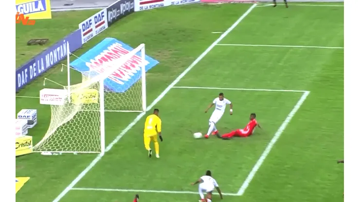 Así fue el gol de David Lemos para la victoria parcial de Once Caldas sobre América.