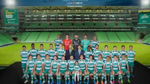 Santos se tomó la foto oficial del Apertura 2019