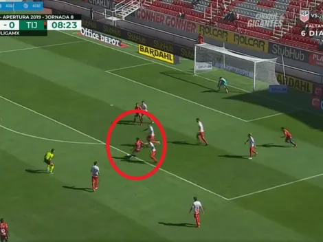 El gol del fin de semana: Vladimir Loroña colgó la pelota del ángulo para la igualdad de Tijuana