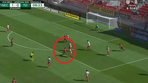 El gol del fin de semana: Vladimir Loroña colgó la pelota del ángulo para la igualdad de Tijuana