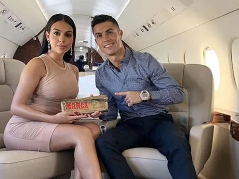 En modo reina: Georgina Rodríguez fue a alentar a Cristiano con un vestido y tacos altos