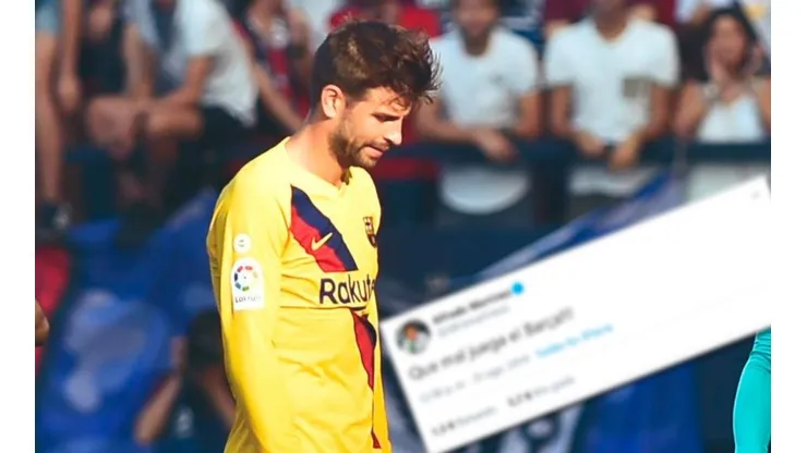 ¿Se equivocó? Piqué dio un "Me Gusta" en Twitter que hará explotar a todo el Barcelona