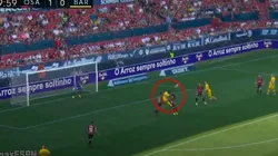 Foto de Ansu Fati, captura del gol.