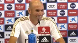 Lo amamos: entre risas, Zidane habló de 'bombas' en las últimas horas del mercado