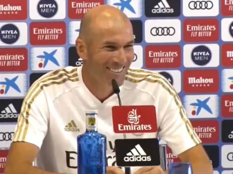 Lo amamos: entre risas, Zidane habló de 'bombas' en las últimas horas del mercado
