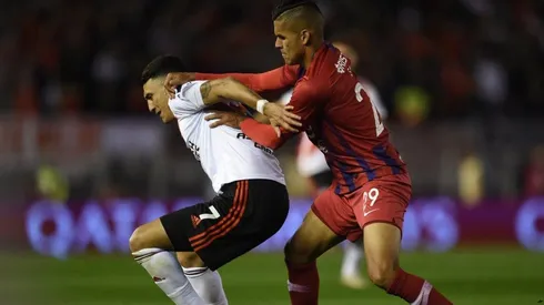 Matías Suárez, uno de los averiados de River.