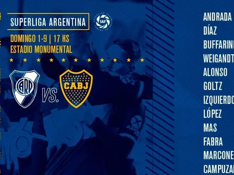 ¡Todo listo! Estos son los concentrados de Boca para el Superclásico