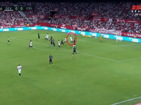 Combinación letal: Banega se juntó con el Mudo Vázquez y el Sevilla se puso en ventaja