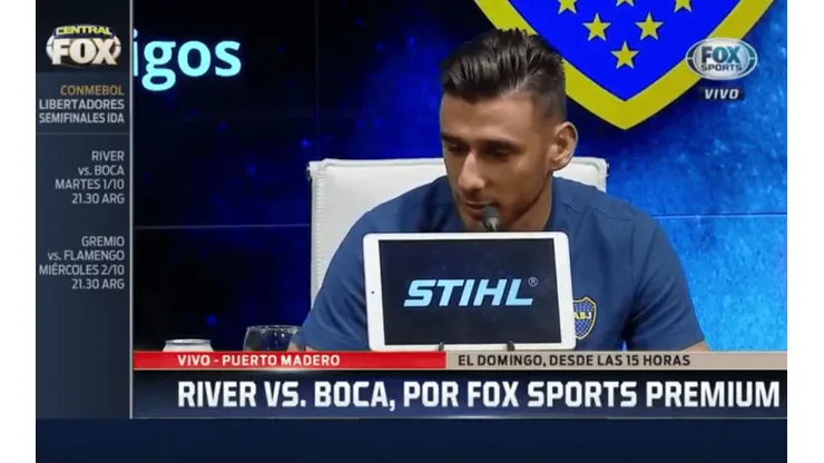 Salvio: "Voy a vivir el Superclásico como un hincha más"