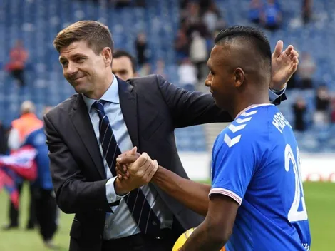 Palabras mayores: Gerrard está encantando con el presente de Alfredo Morelos