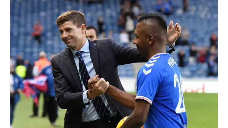 Palabras mayores: Gerrard está encantando con el presente de Alfredo Morelos