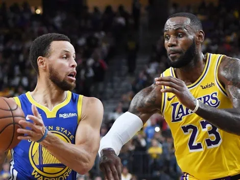 Los Warriors trolearon a LeBron y los Lakers en su presentación del nuevo estadio