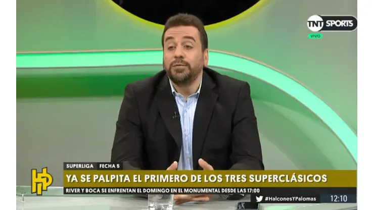 Distasio: "Los jugadores de River estaban felices de jugar con Boca otra vez"