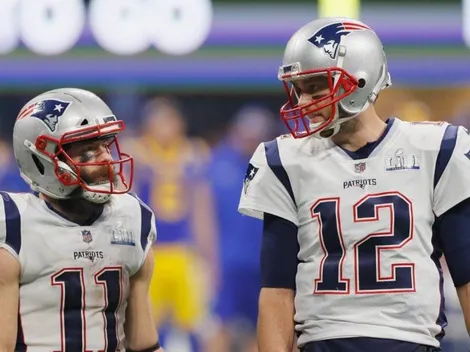 La rutina de Tom Brady y Julian Edelman que dejó desconcertados a los fanáticos de los Patriots