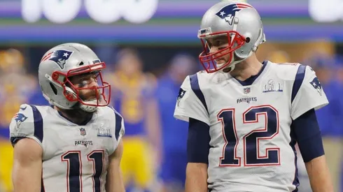 La rutina de Tom Brady y Julian Edelman que dejó desconcertados a los fanáticos de los Patriots