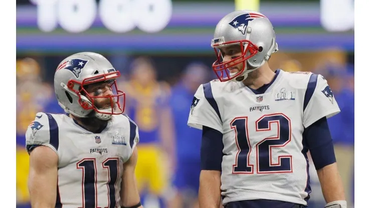 La rutina de Tom Brady y Julian Edelman que dejó desconcertados a los fanáticos de los Patriots