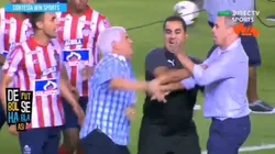 El altercado entre Julio Comesaña y Lucas Pusineri en Copa Águila.