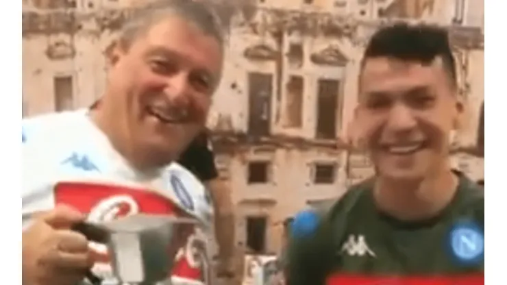 ¡Lozano cumplió con la tradición del Napoli!