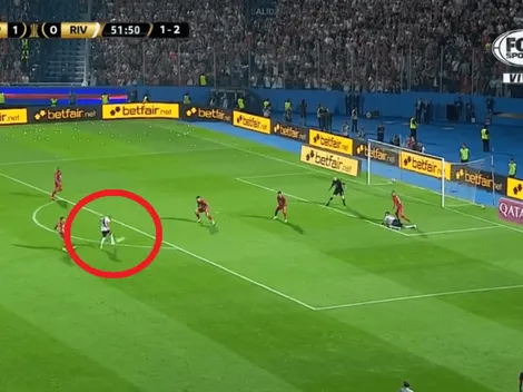 Gallardo escribió este guión: ¡De La Cruz le rompió el arco a Cerro y empató para River!