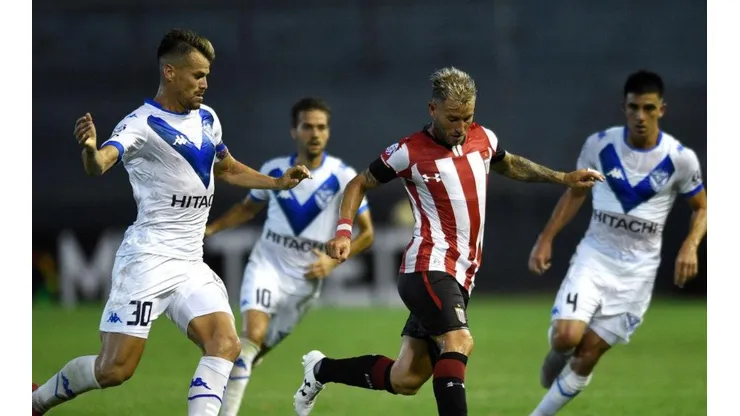 Estudiantes de La Plata vs. Vélez por la Superliga Argentina.