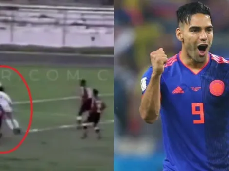 ¡Cuando era un tigrillo! Desempolvan video de primer gol de Falcao, a sus 13 años